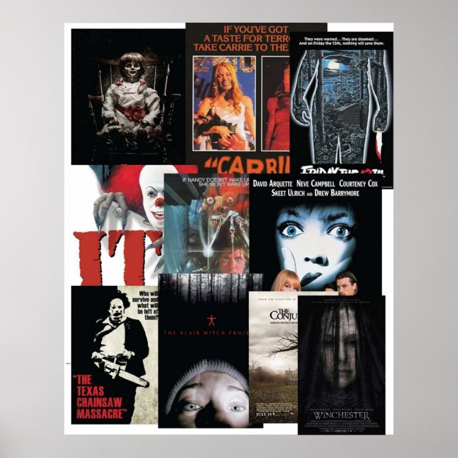 Horror Movies Poster (Framsidan)