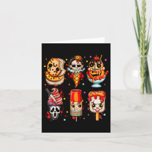 Horror Movies Summer Popsicle Halloween Ice Cream Kort