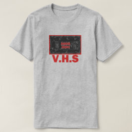 Horror Movies - V.H.S Red T Shirt
