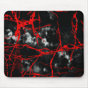 Horror Night Goth - Black and White,Red Musmatta