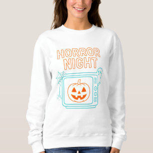 Horror Night Neon Halloween Clothes unisex T Shirt