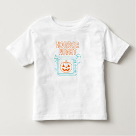Horror Night Neon Halloween Clothes unisex T Shirt