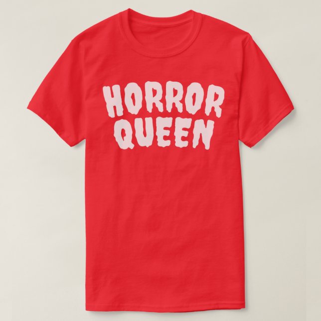 Horror Queen T Shirt (Design framsida)
