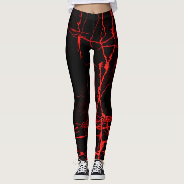 Horror Red Leggings (Framsida)