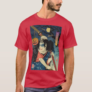 Horror Samurai Joke Clown Death T Shirt