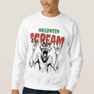 Horror Skräm, Spooky Costumes, Halloween-citat Lång Ärmad Tröja