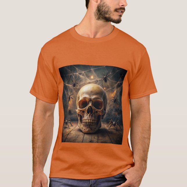 Horror Skull T Shirt (Framsida)