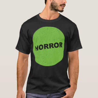 Horror VHS Sticker T Shirt