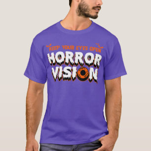 HORROR VISION HALLOWEEM T SHIRT