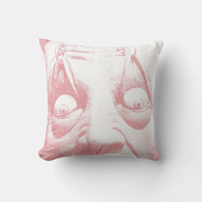 Horror Zombie Pillow Kudde (Framsida)