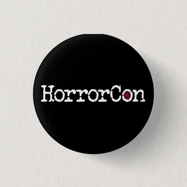HorrorCon logotyp Knapp (Framsida)