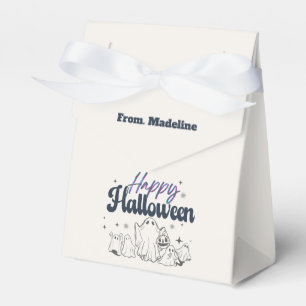 Horrors night Söta Halloween fest-inbjudningar Presentaskar