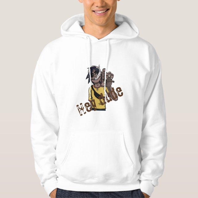 Hörru, 100% hoodie (Framsida)