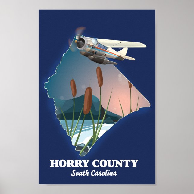 Horry County South Carolina Poster (Framsidan)