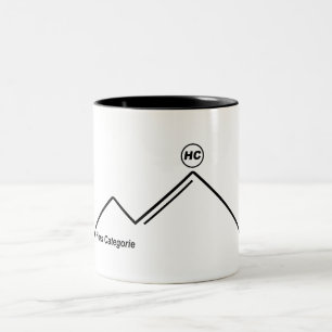 Hors Categorie Mountain Klib Cycling Två-Tonad Mugg