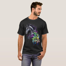 Hors t-shirt manar rider-hästars liv