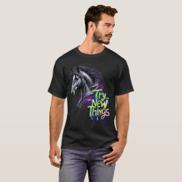 Hors t-shirt manar rider-hästars liv