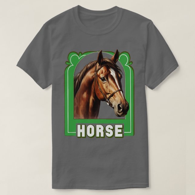 HORSE 1 T SHIRT (Design framsida)