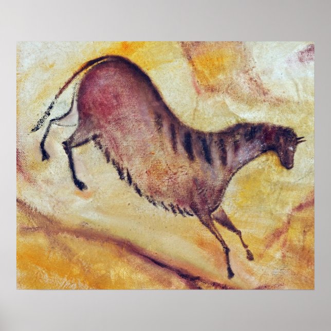 Horse a la Altamira Poster (Framsidan)