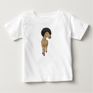Horse Afro T Shirt