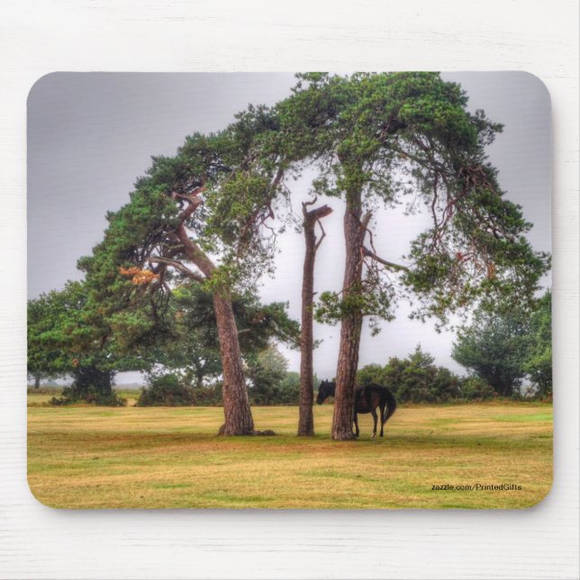 Horse-älskare Benice Equine Animal Design Musmatta (Framsidan)