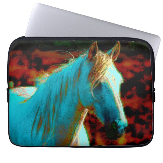 Horse-älskare Equine Animal-älskare Gift Laptop Fodral (Framsidan)