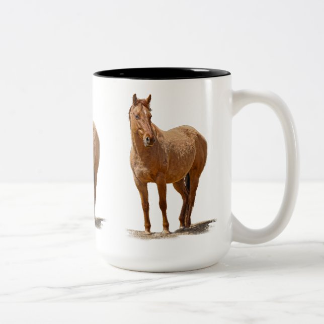 Horse-älskare Equine Animal Designer Mugg (Höger)