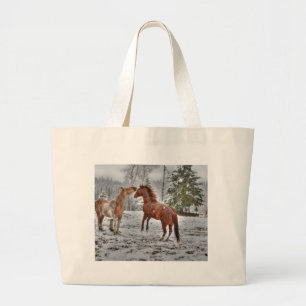 Horse-älskare Equine Ranch Horse Photo Jumbo Tygkasse