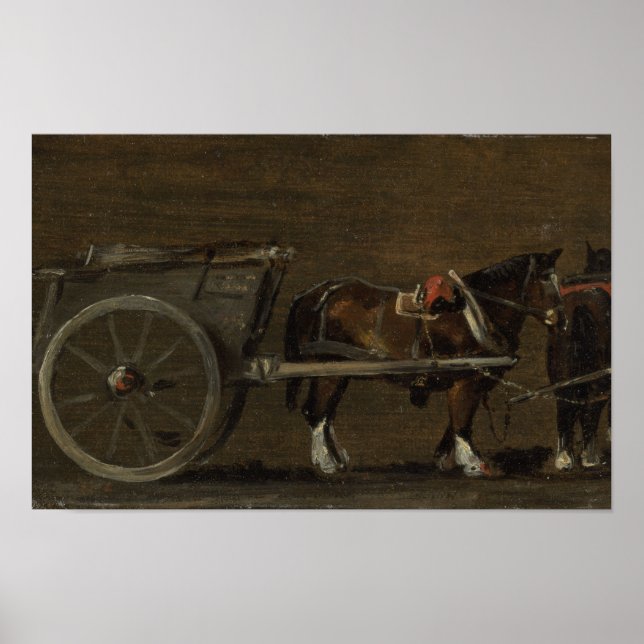 Horse and Cart - John Constable Poster (Framsidan)