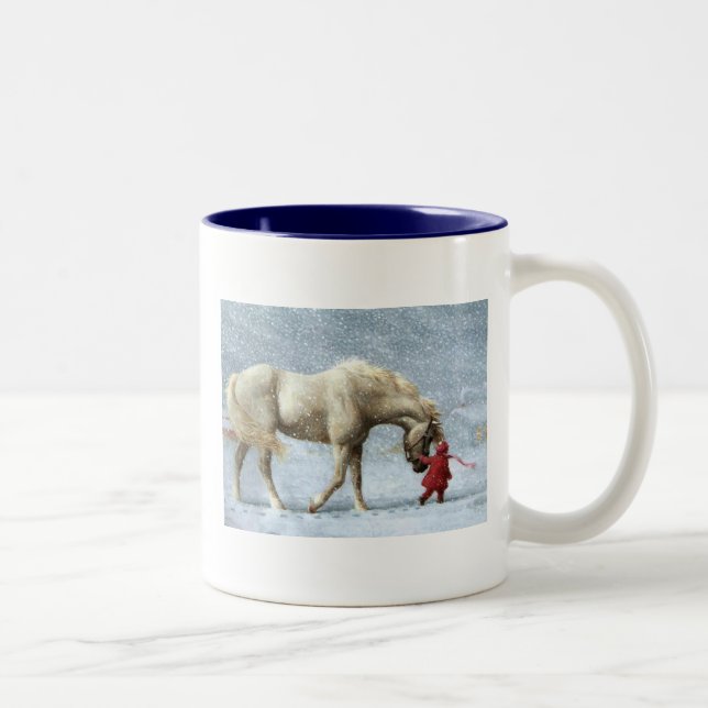 Horse and Girl Mugg (Höger)