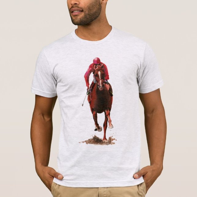 Horse and Jockey Tee (Framsida)