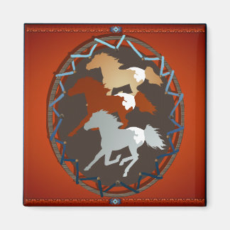 Horse and Shield_Magnet Magnet