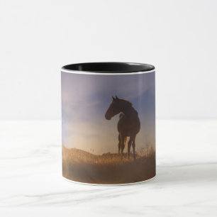 Horse and Sunrise Coffee Kopp
