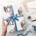 Horse Animal Farm Bröllop Presentpapper<br><div class="desc">Horse Animal Farm Barn Bröllop</div>