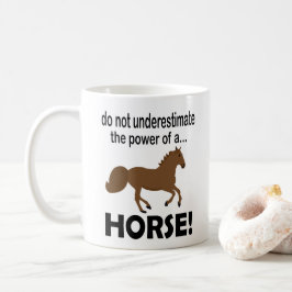 Horse Animal Funny  Kaffemugg