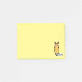 Horse Ansikte Neigh Post-it Block