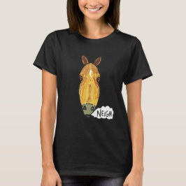 Horse Ansikte Neigh T Shirt