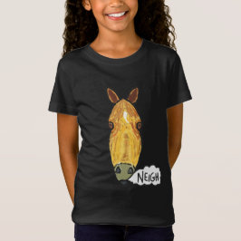 Horse Ansikte Neigh T Shirt