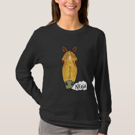 Horse Ansikte Neigh T Shirt