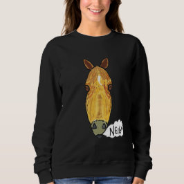 Horse Ansikte Neigh T Shirt