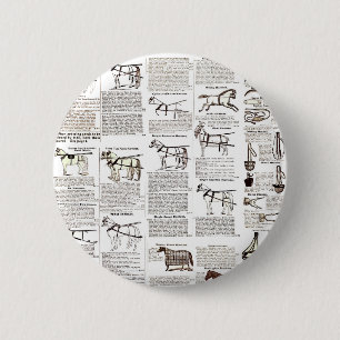 Horse Antique Repress Newspaper Art Knapp