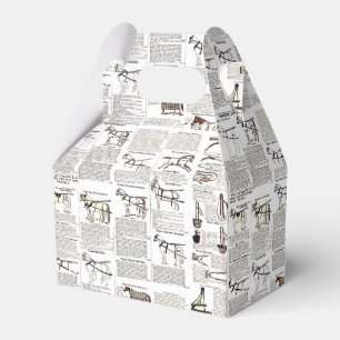 Horse Antique Repress Newspaper Art Presentaskar