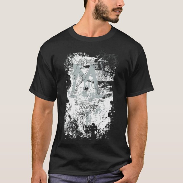 Horse arabian andalusian t shirt (Framsida)