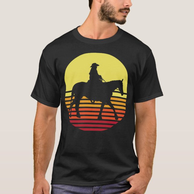 Horse arabian gallop t shirt (Framsida)
