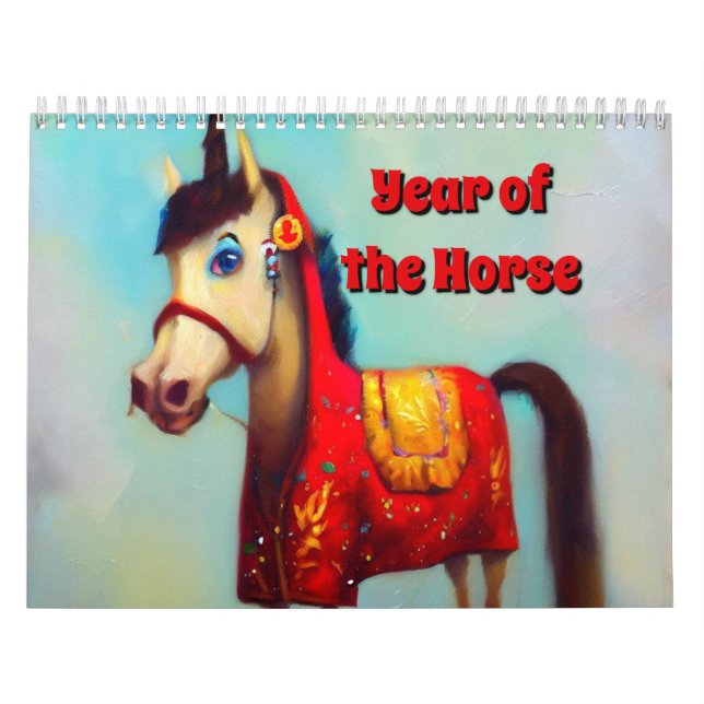 Horse-året Kalender (Omslag)