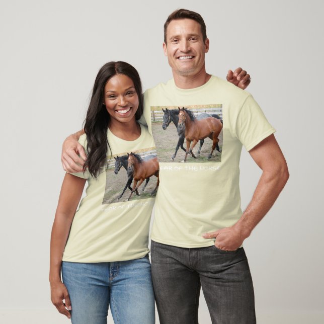 Horse-året T-shirt (Unisex)