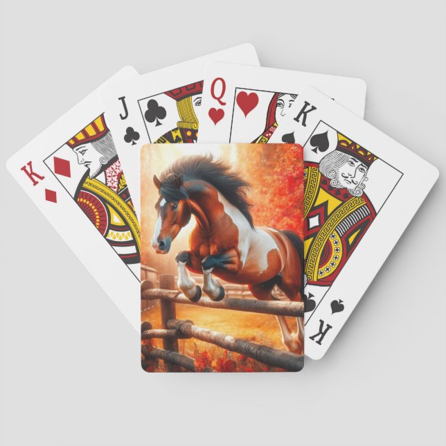Horse Art Casinokort (Baksidan)