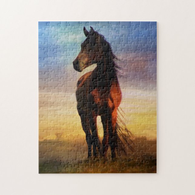 Horse Art Pussel (Vertikal)