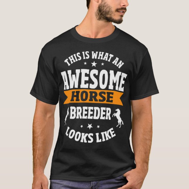 Horse artsy mustang t shirt (Framsida)