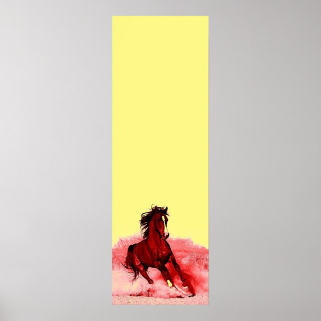 Horse Artwork Poster (Framsidan)
